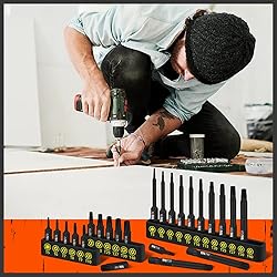HORUSDY 24-Piece Tamper Resistant Star Bits, S2