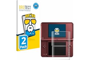 BROTECT 3D Curved Screen Protector for Nintendo DSi XL (2 Pack) - Full Screen Coverage