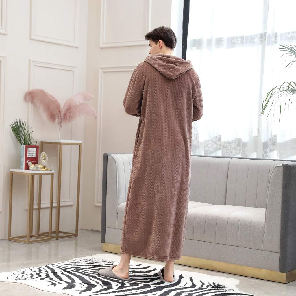 Susenstone Peignoir Femme Polaire A Capuche Robe De ...