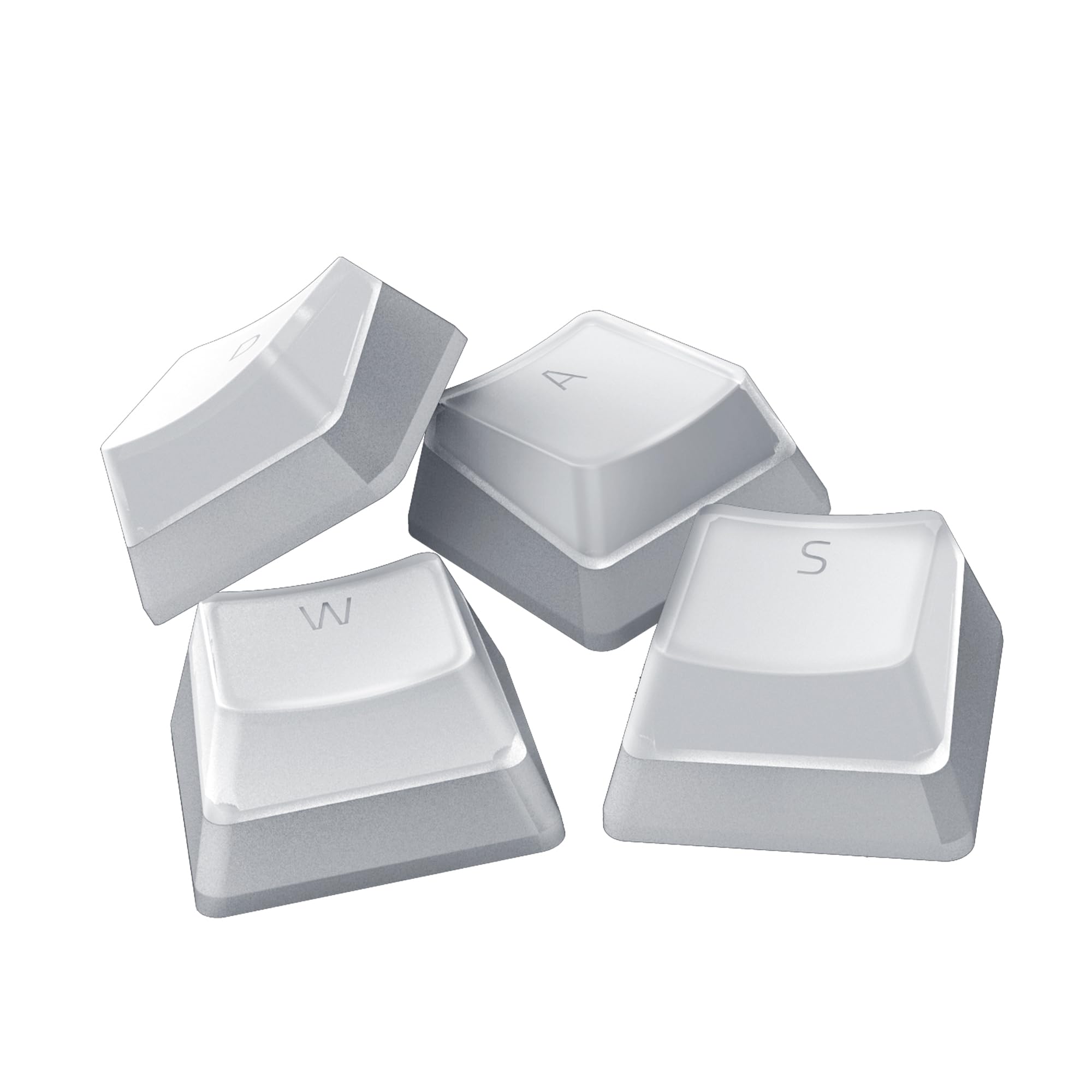 Razer Phantom Pudding Keycap Upgrade Set - Optomechanical Switches from Razer (Translucent Sides, Bottom-Lasered Letters, Keycap removal Tool and Stabilizers) Mercury