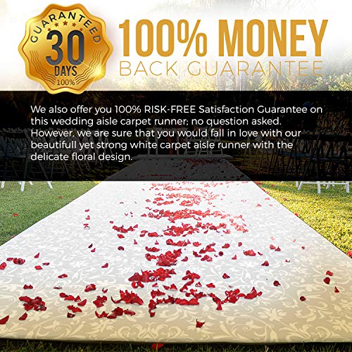image for Excellent Designs Wedding Decorations Wedding Aisle Runner 100' x 3' P
