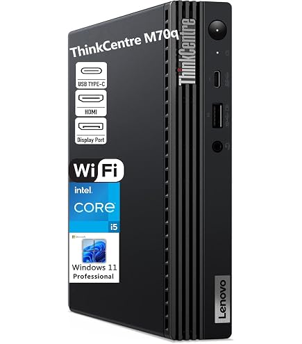 Amazon.com: Lenovo ThinkCentre M70q Tiny i5-10500T 16GB 512GB SSD