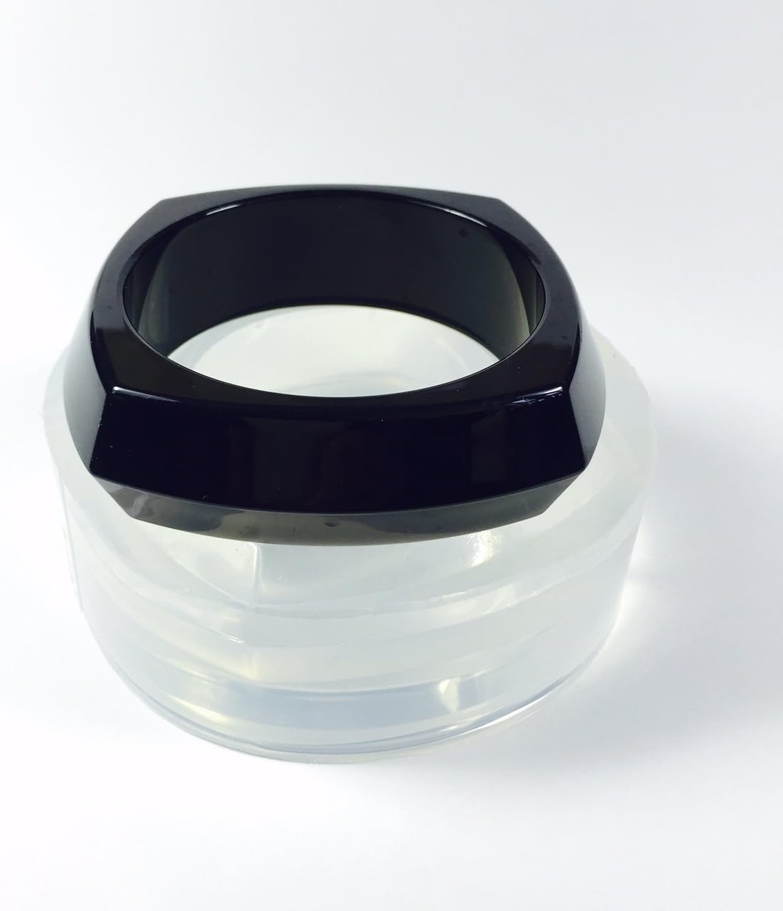 Alamould Molds Clear Silicone Mold for Super Ellipse Bangle Bracelet (MB050)