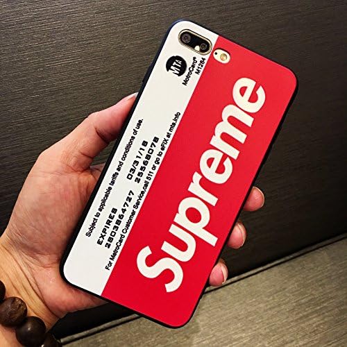 Supreme Luxury 360 Degree Protection Case for iphone 7 plus/8 plus Cover ultra-thin TPU soft shockproof funda coque for iphone 8plus (red)