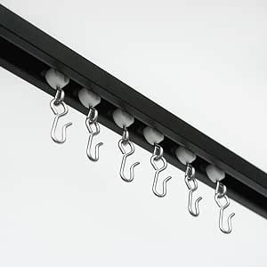 EverTrack Blackout Curtains – Ceiling Mount, 100% Polyester, Light Blocking (108"W X 84"H) - View #12