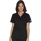 Cherokee Scrub for Women Modern Classic V-Neck Top with 3 Pockets, 2-Way Stretch, Ultra Soft & Breathable Fabric - WW630