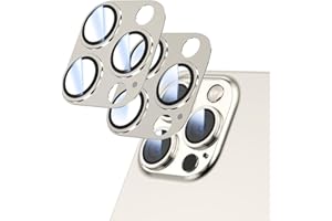 KUZOOM 2 Pack Camera Lens Protector for iPhone 14 Pro Max/iPhone 14 Pro, Titanium Alloy Glass Camera Cover Screen, Anti-drop, Case Friendly ﻿ (Golden, 14 Pro / 14 Pro Max)