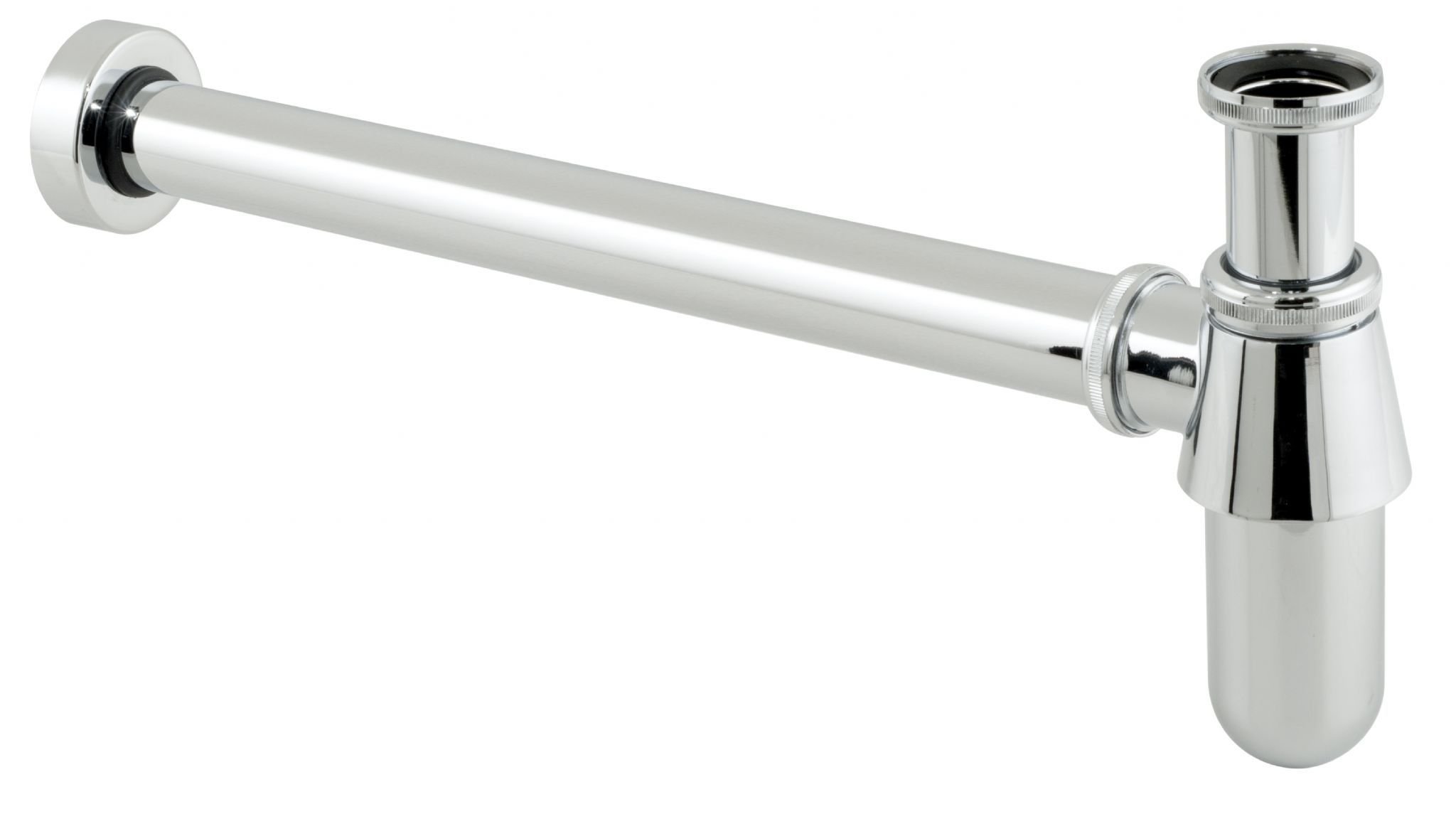 VeeBath Essentials Bathroom Basin Chrome Bottle Trap Waste Adjustable Height