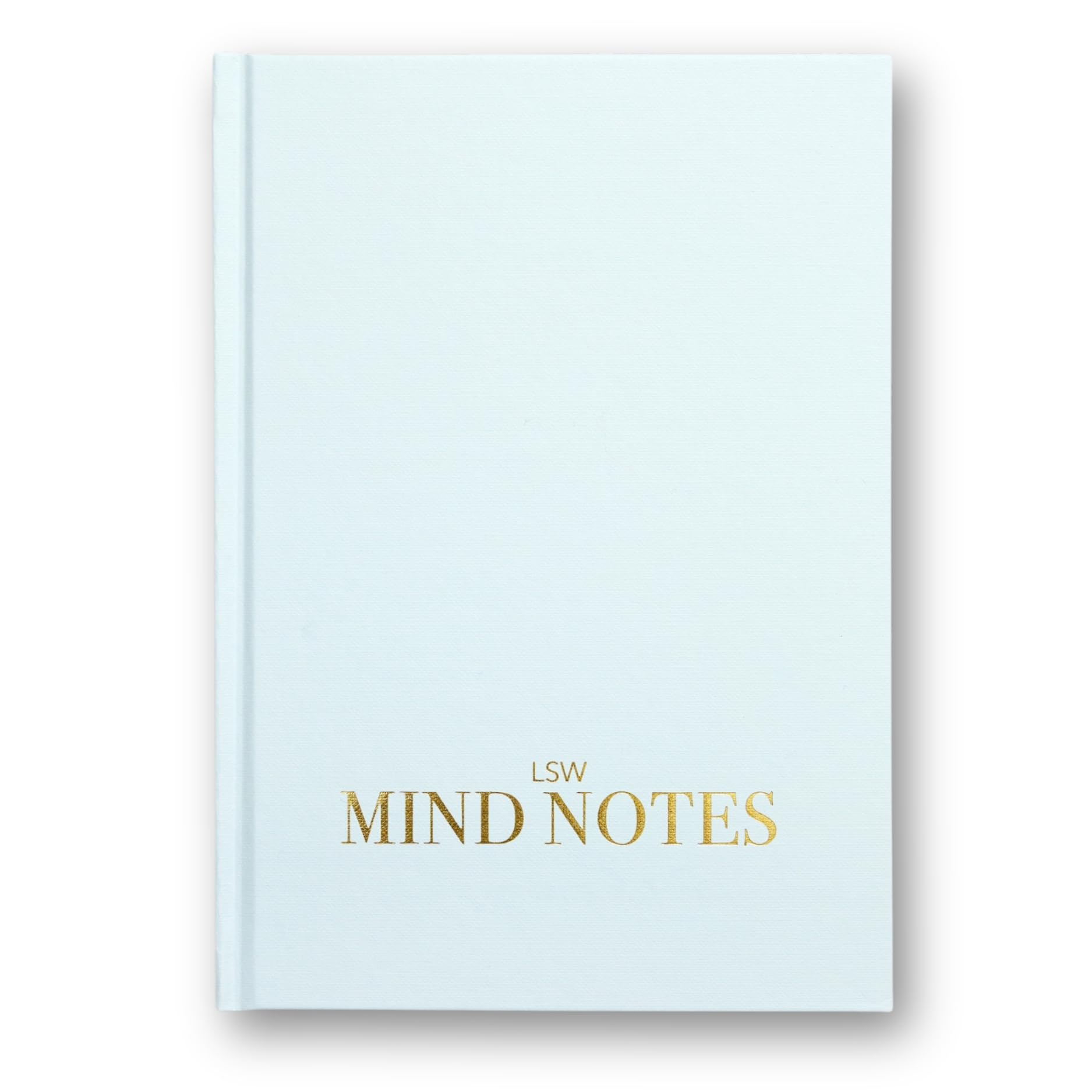 LSW London Mind Notes | 6-Month Undated Wellness Journal with Mental Health Practices | 224 Pages A5 Self-Care & Mental Health Journal Notebook With Motivational Exercises Wellness Prompts