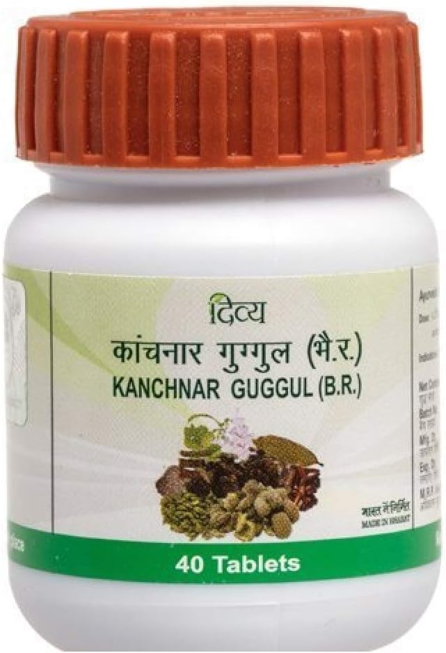 Patanjali Divya Kanchnar Guggulu 500 mg - 80 Tablets by The MG Shop (2)