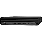 HP Business Desktop ProDesk 400 G6 Desktop Computer - Intel Core i5 10th Gen i5-10500T Hexa-core (6 Core) 2.30 GHz - 8 GB RAM DDR4 SDRAM - 256 GB NVMe M.2 PCI Express SSD - Desktop Mini - Black