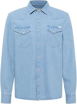 Camisa Style Duver, Azul Claro 100, L Homens
