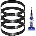 PEUTIER 4pcs Vacuum Belts Style U for Eureka Airspeed Upright Bagless Vacuum Cleaner Modes AS1000 AS1000A AS1001 AS1001A AS1002A, Replacement E0205 Belts Compare Parts 83797 61120 Series