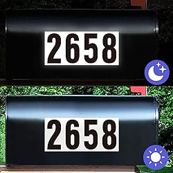 1.5 inch Self Adhesive Numbers for Mailbox, House