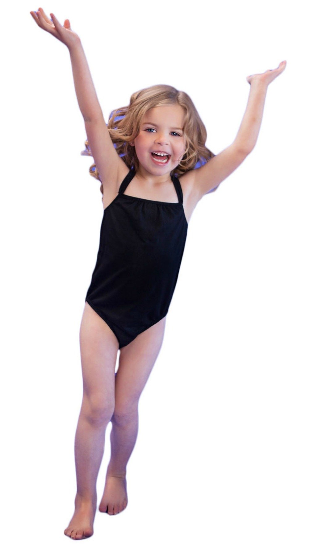 White Dance or Ballet Leotard for Girls Ages 1224 Months