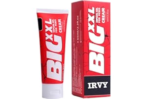 IRVY Big XXL Extra Strength Massage Cream – Power Enlargement Gel for Huge Enhanced Size, Enlarge Thickness, Strength, and Prolonged Performance