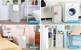efluky 63L Slim Laundry Basket with Lid Collapsible with Removable Inner Bag view 8