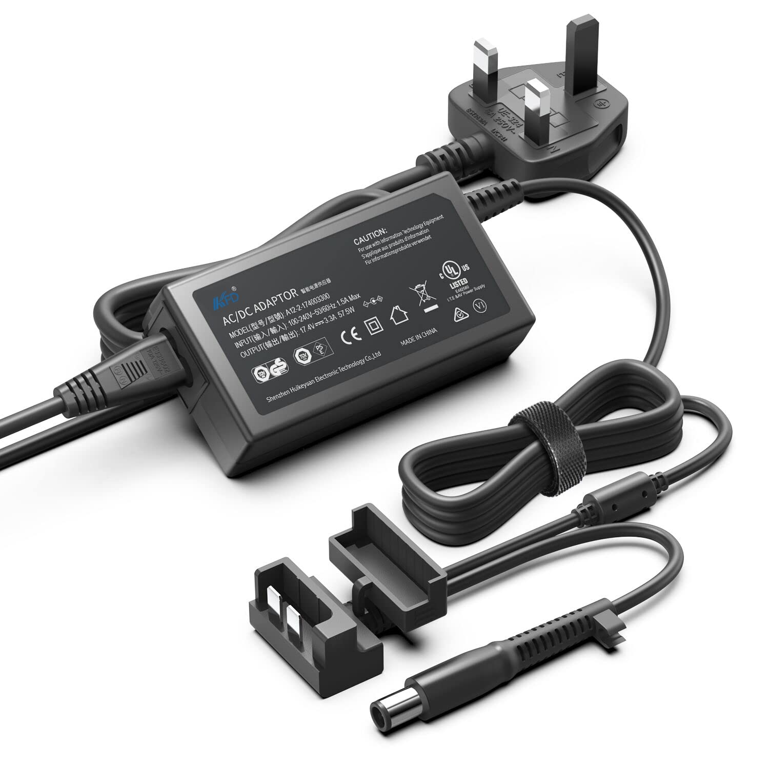 KFD 17.4V Power Supply Adapter for DJI Phantom 3 Professional/Professional (Pro)/Advanced/Standard/DJI Phantom 3 Pro Quadcopter Drone and Remote Controller Battery Charger PSU UK Plug Cable