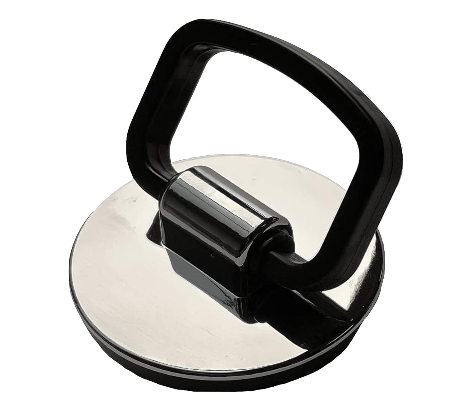 Taps2Traps Bath OR Kitchen Sink Chrome Effect Plastic Plug with Easy Grip Handle 44mm Diameter