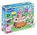 Peppa Pig PEPP003 Kids/Children Birthday Cake Dough Play Game Set by Canel Toys