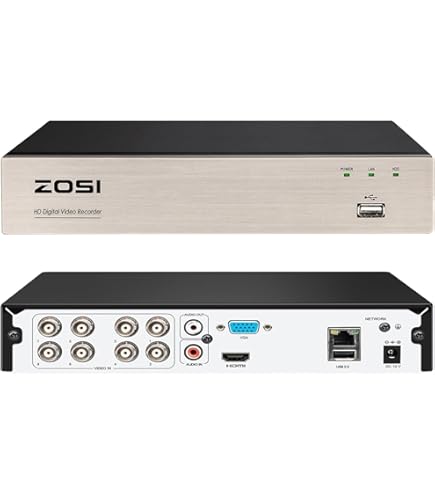 Amazon.com : Lapetus 4CH 1080N Hybrid 5-in-1 AHD DVR (1080P