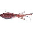 Nomad Design Squidtrex Fishing Lure with Patented Technology Vibration Design - TPE Soft Plastic, BKK Assist Hooks, Squid Lure