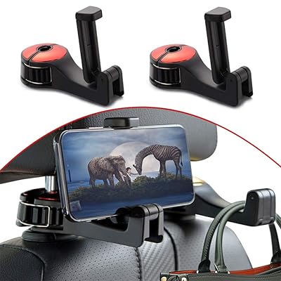 Universal Car Headrest Hooks with Phone Holder Nigeria Ubuy