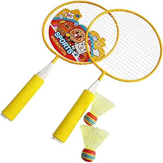 YXMG Kids Badminton Set1 Pair Badminton Rackets&2