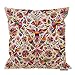 HGOD DESIGNS Mexican Design Colorful Pigeons Pheasant Pillow Case 18