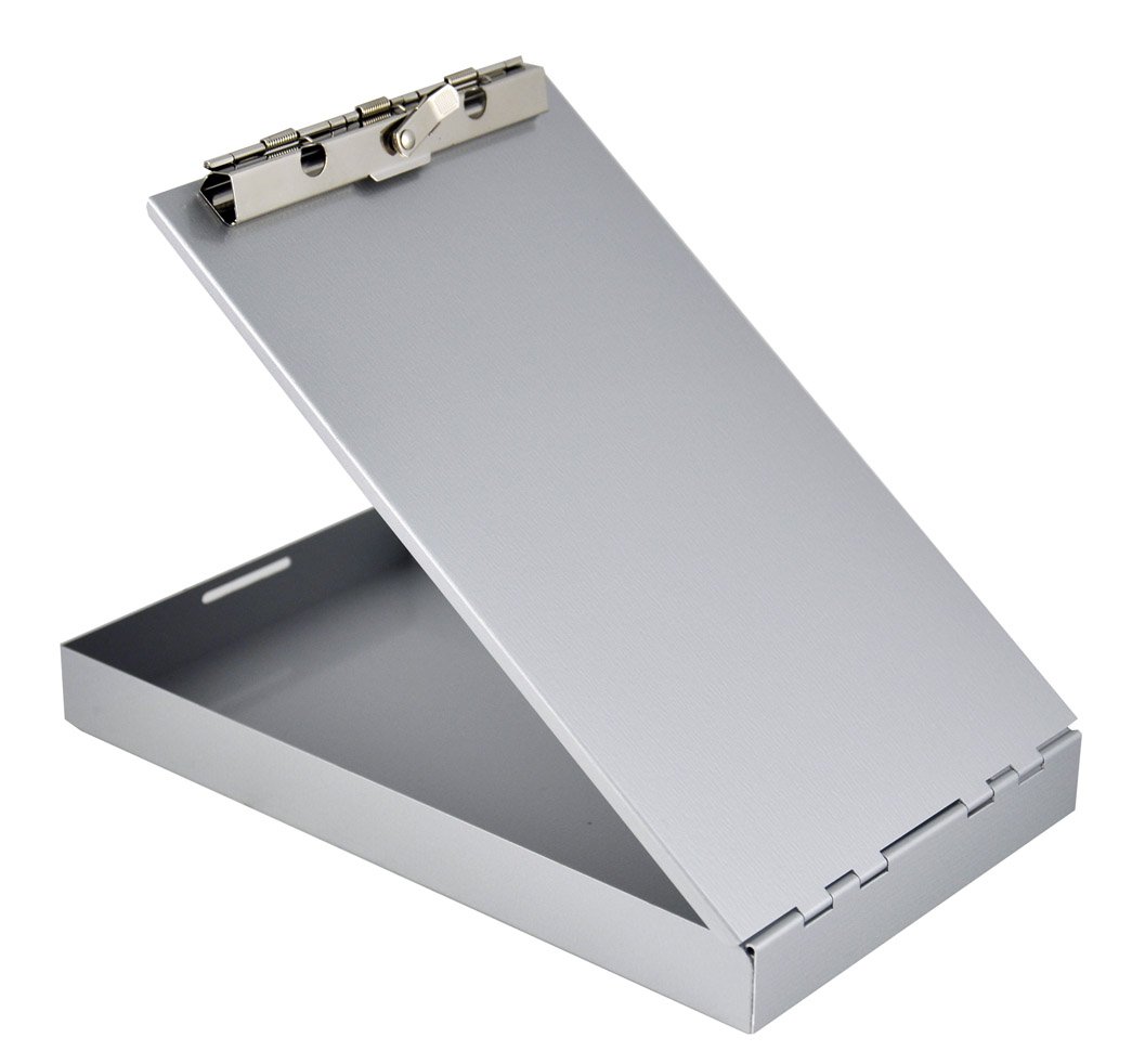 Aluminum Metal Clipboard Case Folder With Storage Contractor RN Nurse