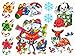 Christmas Window Clings Decals