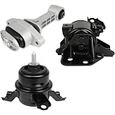 SCITOO Engine Motor Mount and Transmission Mount Set Compatible for Kia for Soul 1.6L 2010-2013,OE A7190 A71020 A71008
