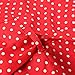 BI.TENCON Women's Cap Sleeve 1950s Retro Red Polka Dot Cocktail Summer Swing Vintage Dress S