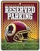 NFL Washington Redskins Hi-Res Metal Parking Sign