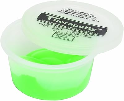 Cando TheraPutty 3 oz Green Medium Therapeutic Modelling Clay