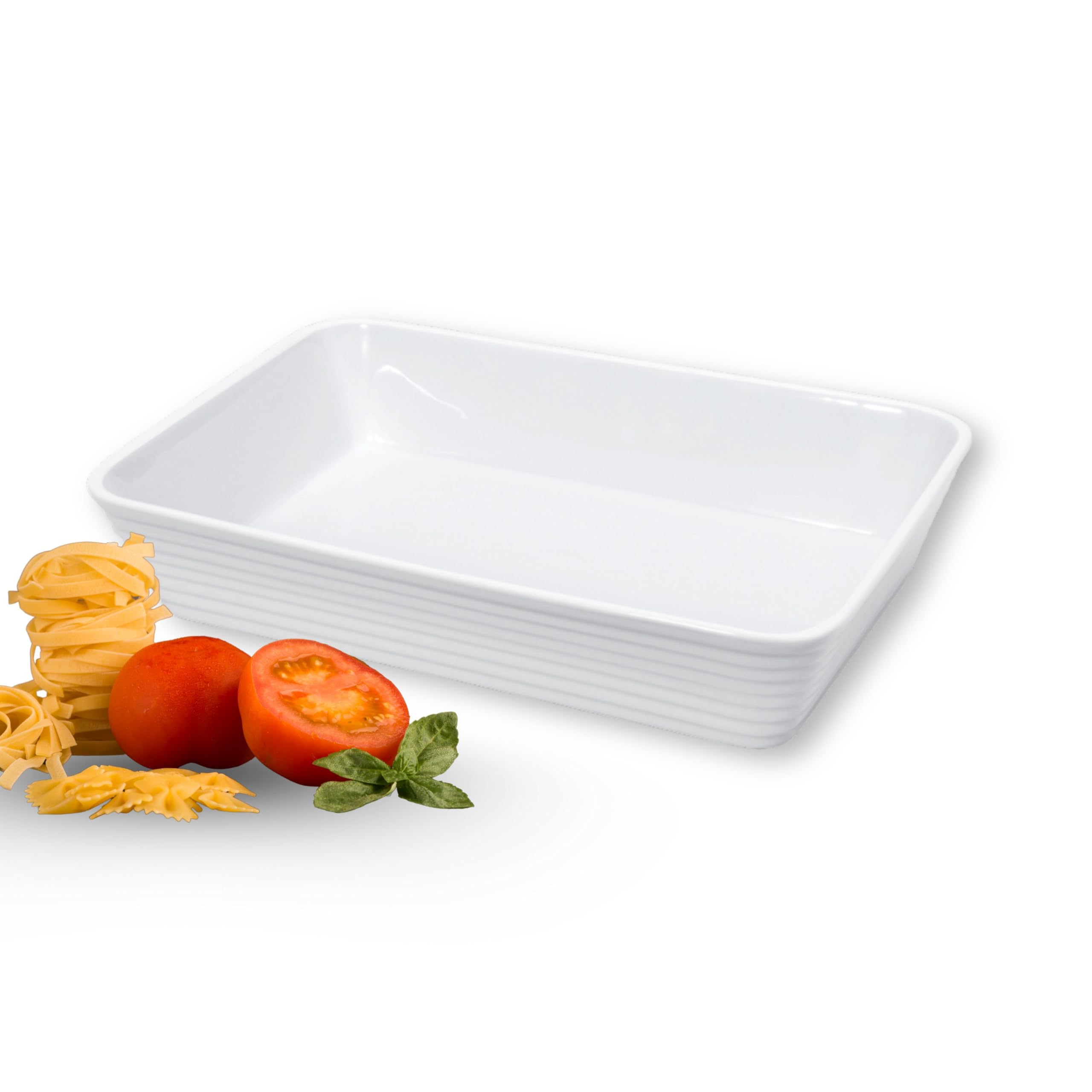 Küchenprofi "Burgund" Casserole, White, 20 x 12 x 6 cm