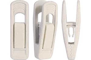 Trgowaul Velvet Hangers - Strong Finger Clips for Thin Pants (20pc, Beige)
