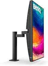 BenQ PD3205UA 32 inch 4K Monitor with Ergo Arm KVM USB-C IPS HDR10 view 4