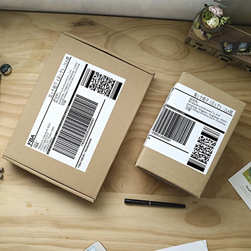 Shipping Label with Self Adhesive, Labels for Laser or Inkjet, Pack of 50, White Shipping Labels, Blank … (50)