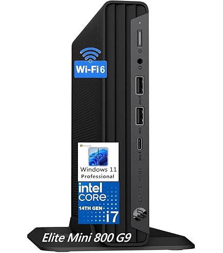 ミニPC HP Elite Mini 800 G9(core i7/16GB/512GB) Amazon.com: HP Elite Mini 800 G9 Desktop Computer - Intel Core i7