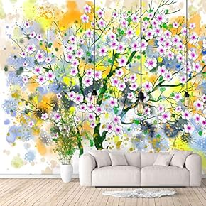 Wall Murals for Bedroom Abstract Great Tree Removable Wallpaper Peel and Stick Wall Stickers - 66x96 inches