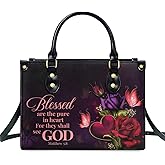 Jesuspirit Leather Handbags For Women - Bible Bags, Religious Bag - Christian Gifts For Women - Mothers Day Gifts