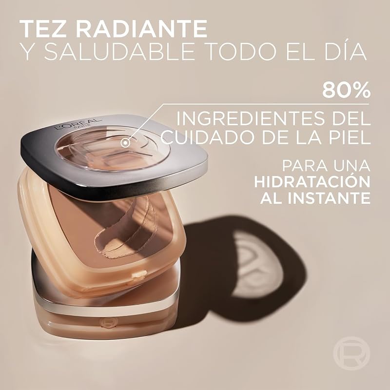 Bálsamo com cor de hialuron, tez radiante e hidratada, cobertura construtível, com emolientes hialurónicos para cuidados de pele, Accord Parfait, tom: 9 profundo