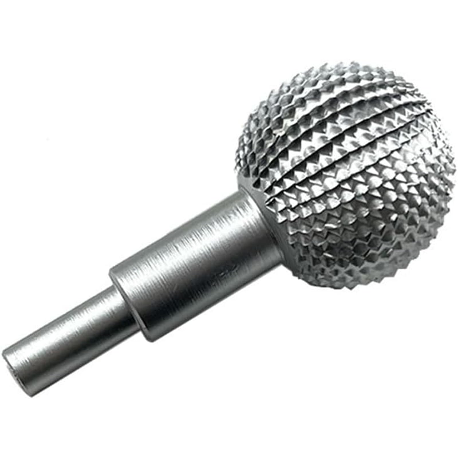 Ball Gouge for Wood Carving, Ball Grinding Head for Wood Carving and Sanding, Spherical Cutters, Diameter 40 mm Ball Rasp (Silver)