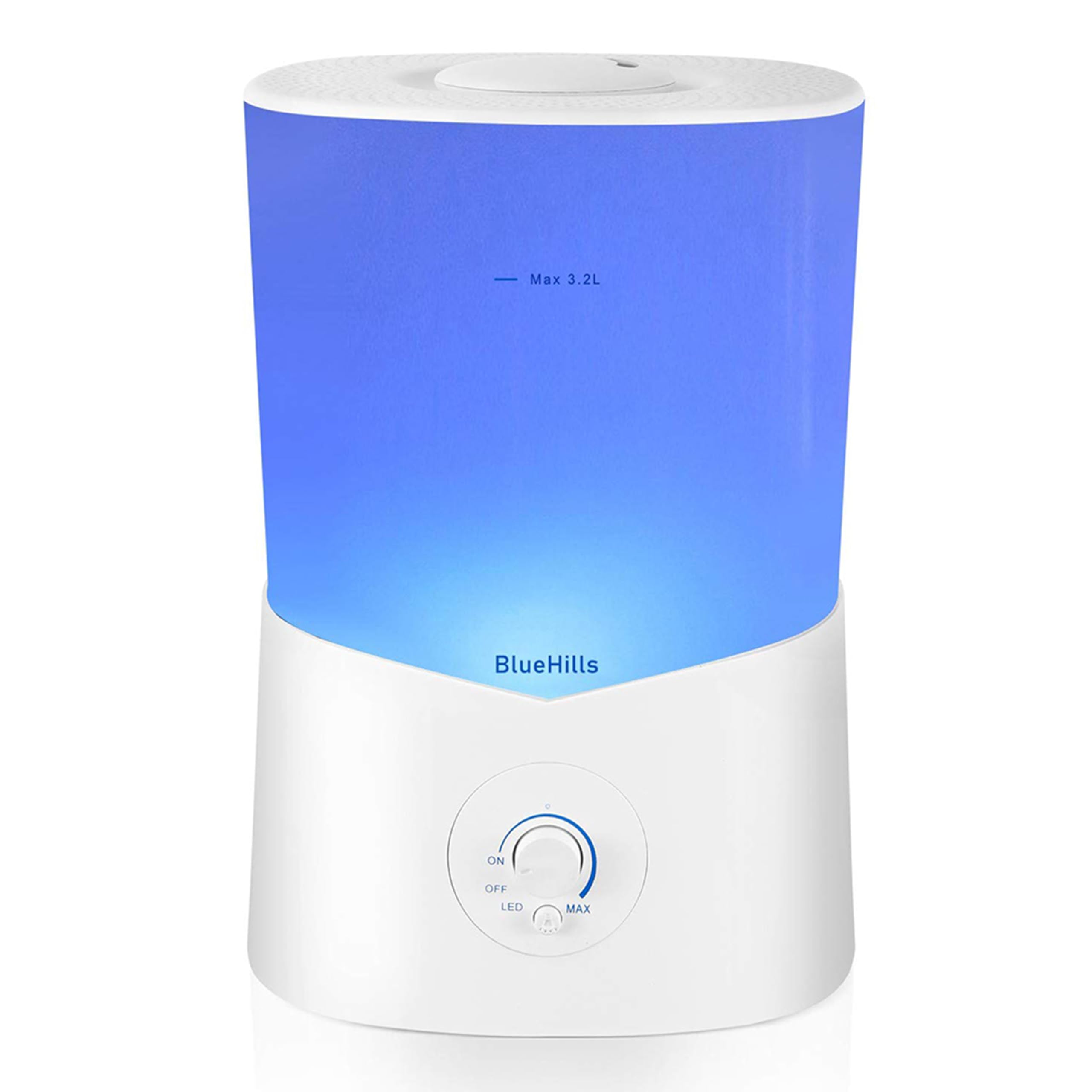Photo 1 of BlueHills Premium 3000 ML XL Essential Oil Diffuser Aroma Humidifier 3 Liter Big Capacity Huge Size Plant Baby Living Room Décor Lights Home High Mist Long Run Time Aromatherapy Diffuser White 3L-K1