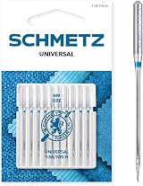 SCHMETZ Universal Sewing Machine Needles 130/705 H size 110/18 10pc with box