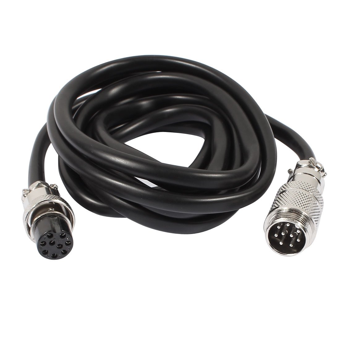 Sourcingmap GX16 9 Pin Male/Female Head Aviation Socket Connector Electrical Cable 2m