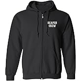 FX Sons of Anarchy Reaper Crew Fleece Zip-Up Hooded Sweatshirt