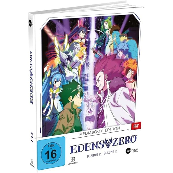 【全16巻】 EDENS ZERO 1期 2期 DVD 全巻セット New EDENS ZERO Season 2 Blu-ray Box Vol.1 Booklet Japan ANZX