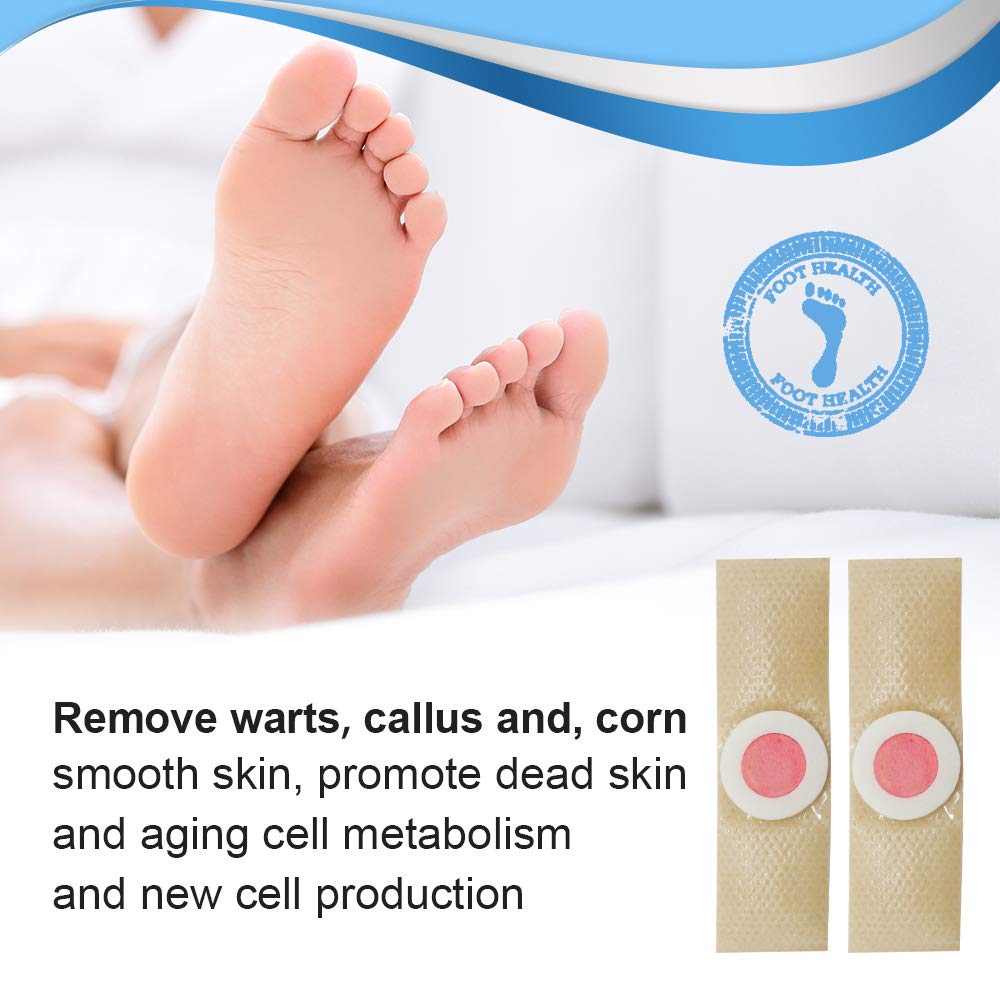 Wart Remover, Corn Remover Pads, Foot Corn Removal Plaster with Hole